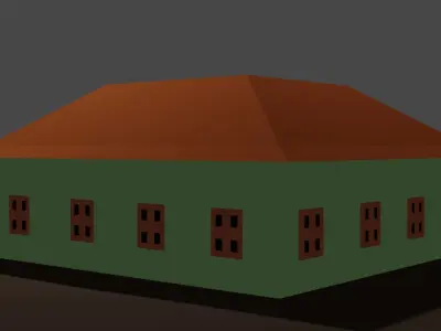 3D home  arts simple Low-poly 3D model