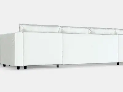 VIMLE corner sofa 5-seater Low-poly 3D model
