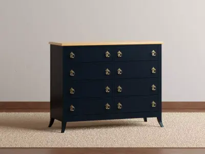 Normandy Chest of Drawers 3D model