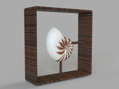 Nautilus Shadowbox 3D model