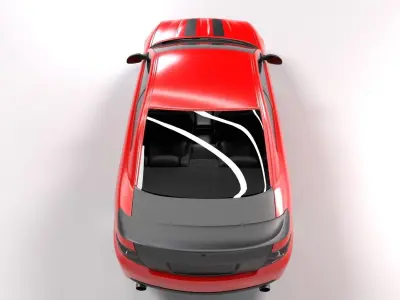 Pontiac Car 3d model 3D model