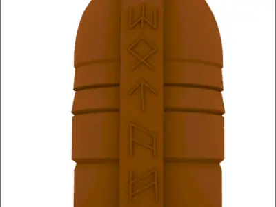 Odin figurine 3D model