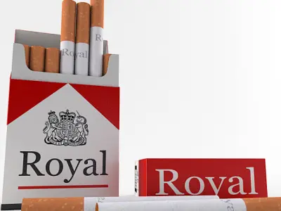 Cigarette Pack 3D model