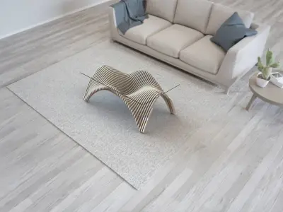 parametric design table 3D model