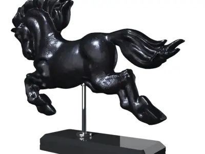 horse decorative 3D model