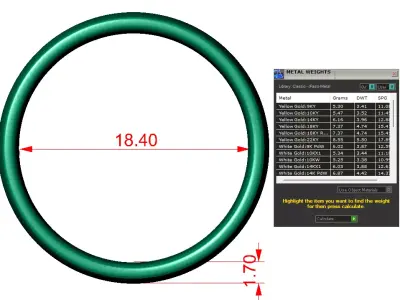 flat band collection  3D print model