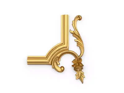 Classic decor ornament 143 3D model