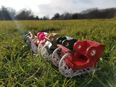 Santas Sleigh 3D print model