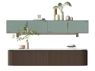 Modern TV Cabinet 3D model