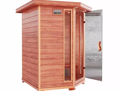 infrared sauna 3D model
