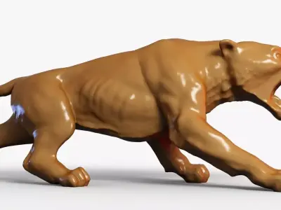 Sabre Tooth Tiger 3D model