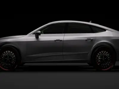 Audi A6 3D model by sukhdhillon