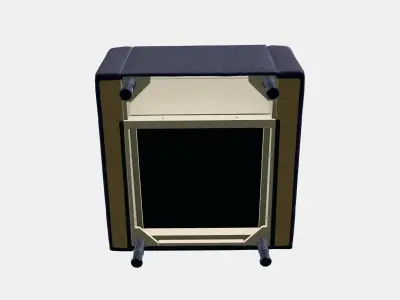 LANDSKRONA Armchair 8 Low-poly 3D model