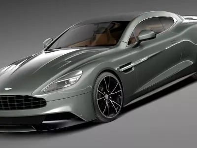 Aston Martin 2013 AM 310 Vanquish 3D model
