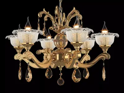 MD 55177-6 Osgona Chandelier 3D model