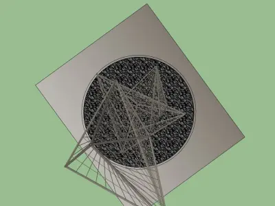Abstract Sculpture 3D Model 3D model purchase