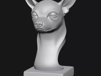 chihuahua 3D print model