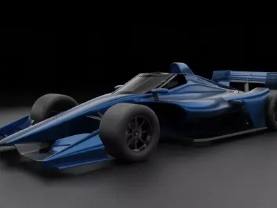 Indycar Road Version 3D model