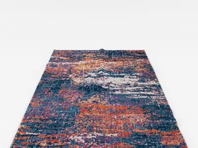 Rugs No 41 Low-poly 3D model