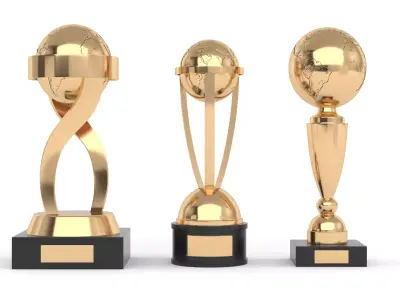 Cups Trophy 3D model 20