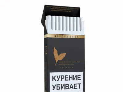 Cigarette Esse Golden leaf  Low-poly 3D model