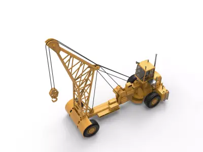 US Aircraft Recovery Carrier Crane NS1960  1 35 Scale 3D print model