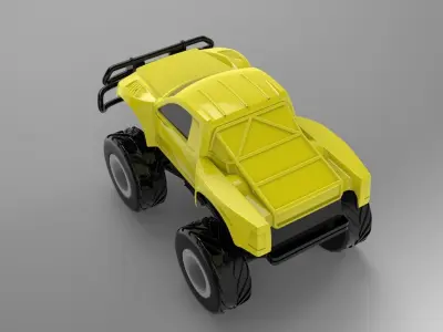 Madmax Monster Truck 3D model