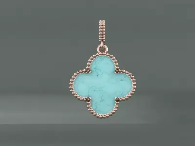 Pendant Van Cleef 3D print model