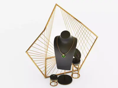jewellery Low-poly 3D model purchase