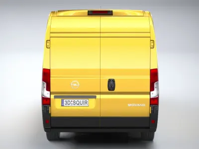 Opel Movano L2H2 2024 3D model