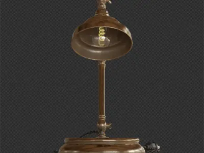 Vintage table lamp 3D model