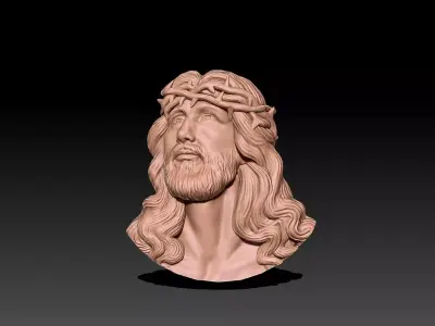JESUS CHRIST MARIA 3D MODEL 3D print model