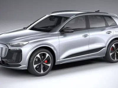 Audi SQ6 e-tron 2025 3D model