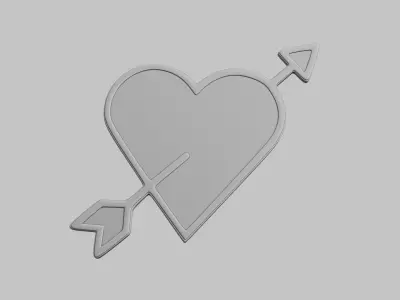 Love Emoji Pack 3D Printable 11 Unique Emojis 3D print model