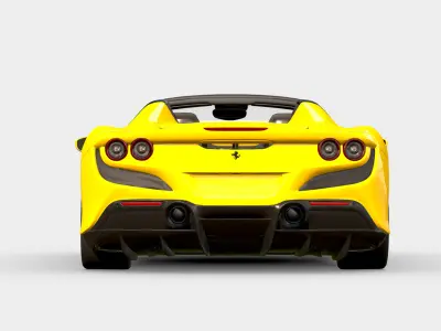 Ferrari F8 Spider 3D model