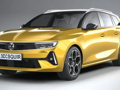 Vauxhall Astra Sports Tourer 2022 3D model