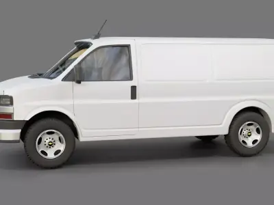Chevrolet Express Cargo Van 2022 3D model