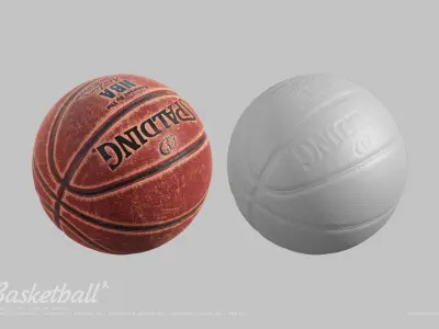 Spalding Basketball Scan 3D model