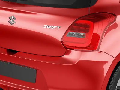 Suzuki Swift 2018 3D model