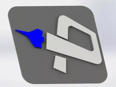 OpenPilot Logo Free 3D model