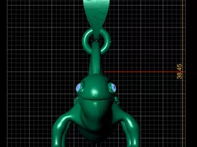  DIANASURE PENDANT 3D print model