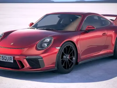  Porsche 911 GT3 2018 3D model
