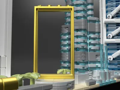 Lego Dubai 3D model