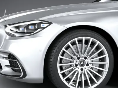 Mercedes-Benz S-Class AMG 2021 3D model