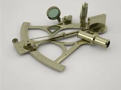 Pro - Objet Deco Sextant 3D model