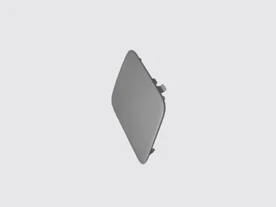 Mercedes W204 C-Class 2011-2014 Front Bumper Tow cover 3D print model