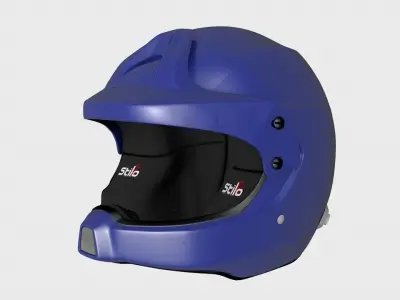 Stilo WRC Des helmet 3D model