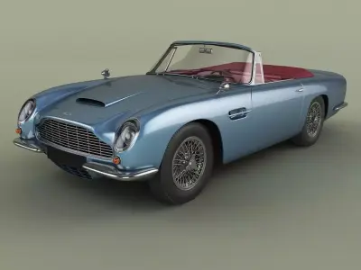 Aston Martin DB6 Volante  3D model