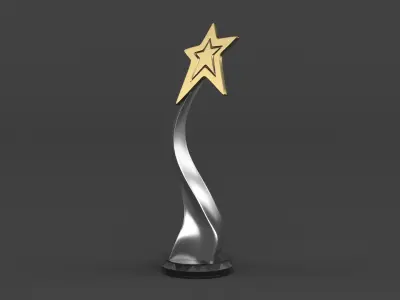 Trophy Cups 3D model