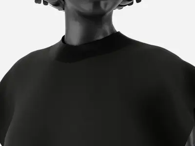 Woman Sport Clothes Set 05 3D model